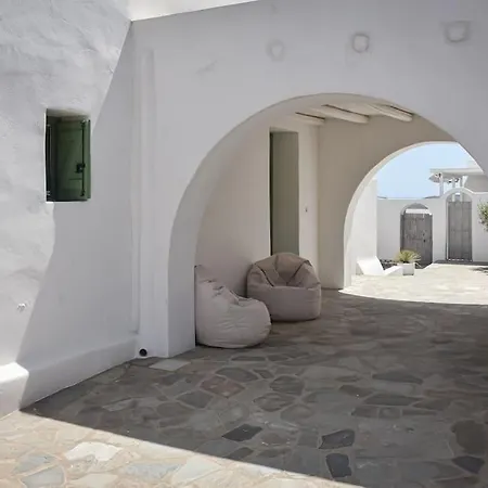 Luxurieus Cycladisch Met Prachtig Uitzicht Aspro Chorio